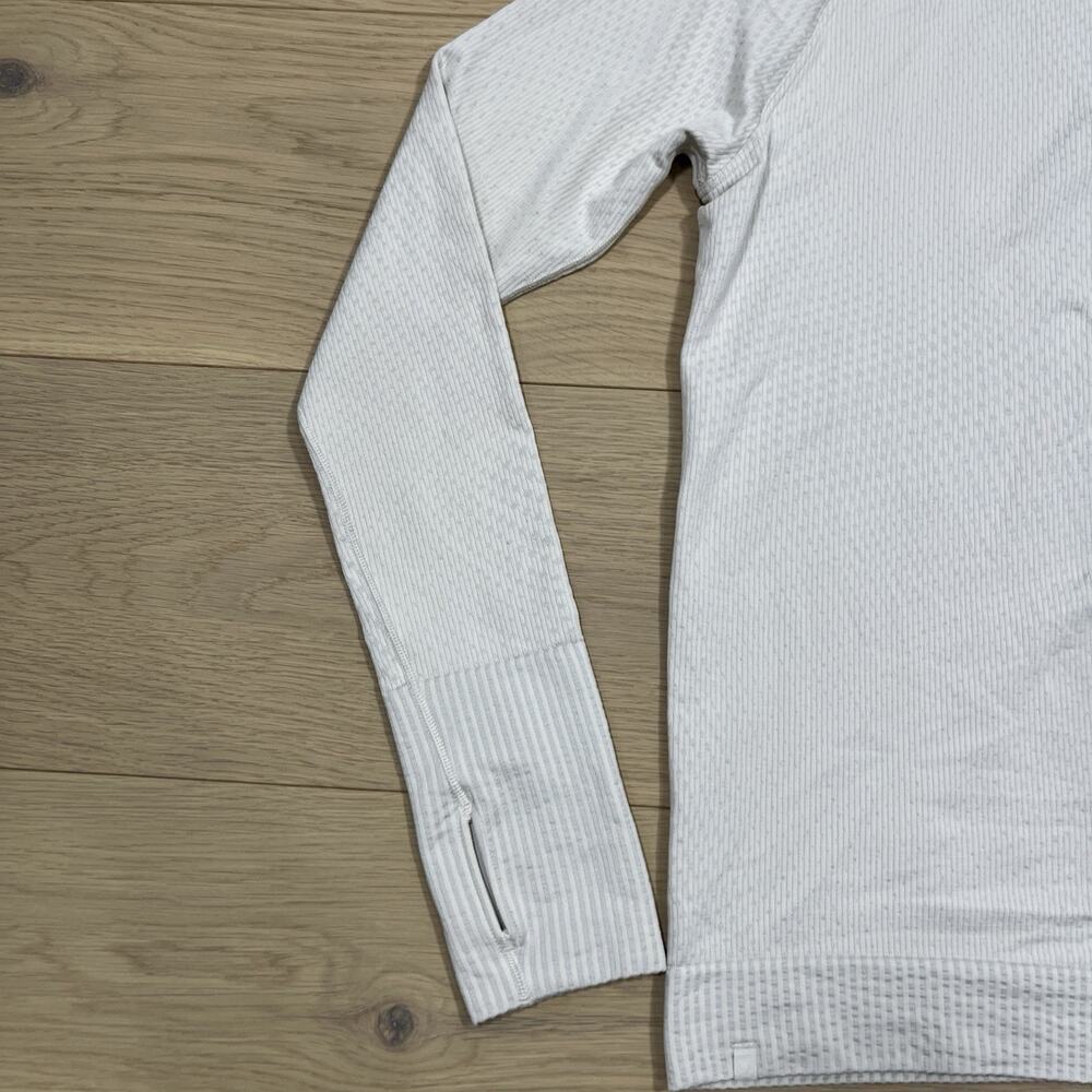 Lululemon White Long Sleeve Tee - Picture 9 of 12